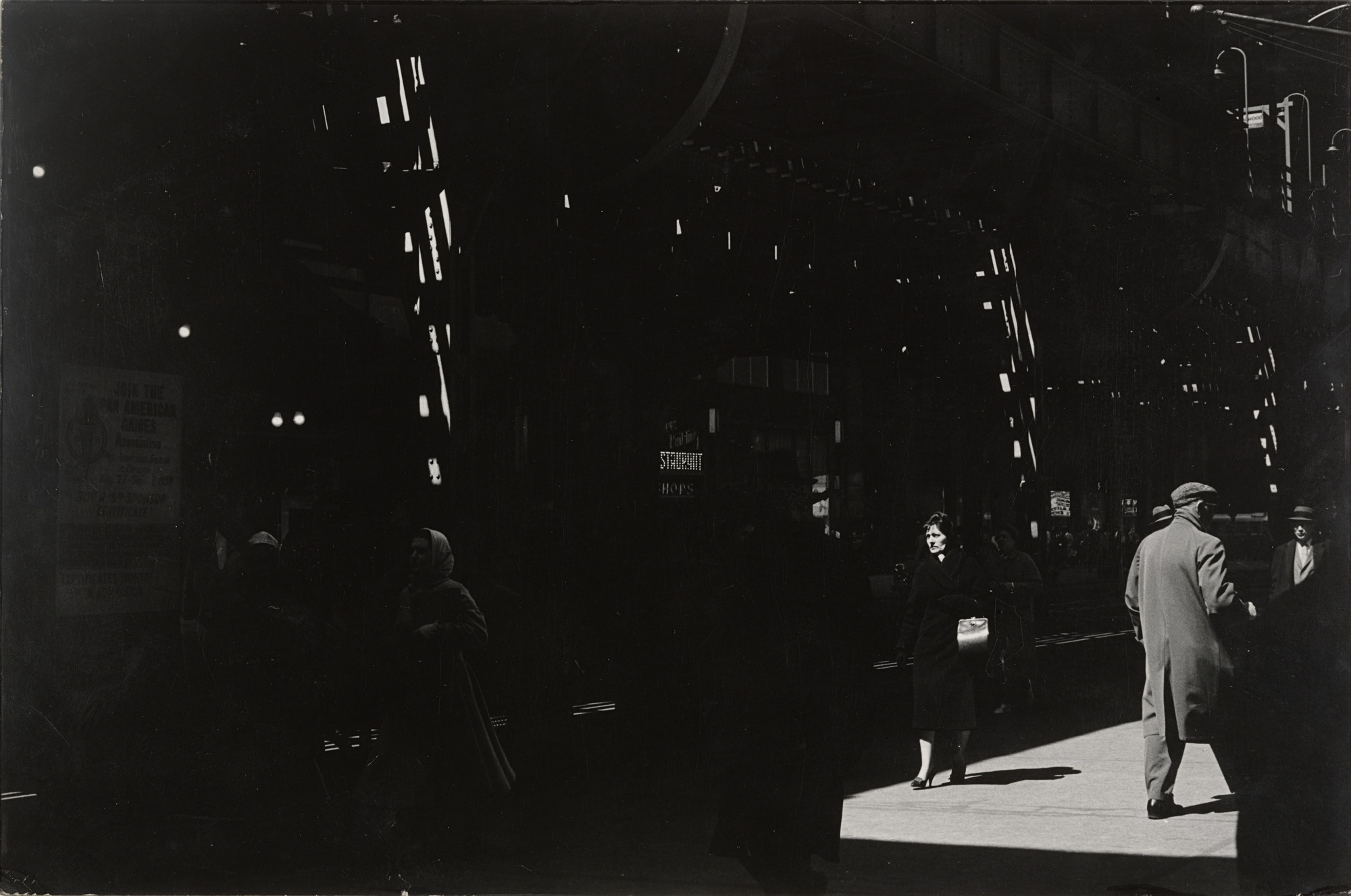 Harry Callahan, Wabash Avenue, Chicago, 1959